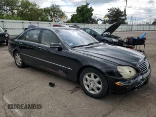 2002 Mercedes-Benz S 500 z VIN WDBNG75J62A235493, wystawiony jako Copart lot #58168615 z przebiegiem 5702 mil mil oraz Szkody całkowita. Historia ofert i sprzedaży dostępna na DreamBid. Obrazek 4.
