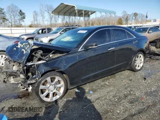 2016 Cadillac ATS Sedan Luxury Collection RWD with VIN 1G6AB5RXXG0124916, listed as a Copart auction lot 88281805 with 158,845 mi miles and Salvage Title. Bid and sale history available at carsss.com. Image 1.