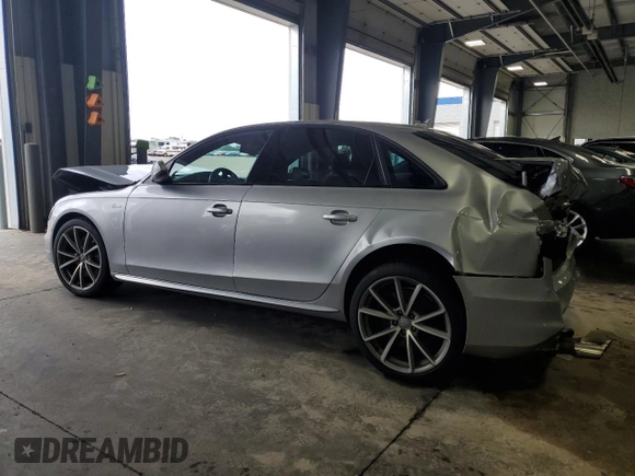 2015 Audi S4 Premium Plus with VIN WAUBGAFL9FA090969, listed as a Copart auction lot 68854794 with 0 mi miles and Salvage Title. Bid and sale history available at carsss.com. Image 2.