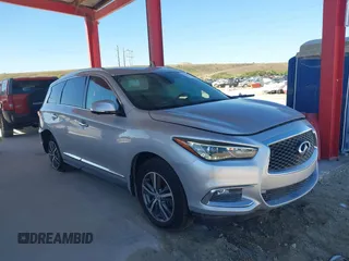 2020 Infiniti QX60 Luxe with VIN 5N1DL0MM2LC503968, listed as a IAAI auction lot 41797974 with 65,128 mi miles and . Bid and sale history available at DreamBid. Image 1.