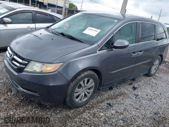 2016 Honda Odyssey EX-L with VIN 5FNRL5H68GB038141, listed as a IAAI auction lot 42097924 with 91,944 mi miles and . Bid and sale history available at DreamBid. Image 2.