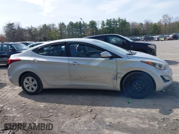 2016 Hyundai Elantra SE with VIN 5NPDH4AE9GH773073, listed as a IAAI auction lot 42134108 with 113,398 mi miles and . Bid and sale history available at DreamBid. Image 13.