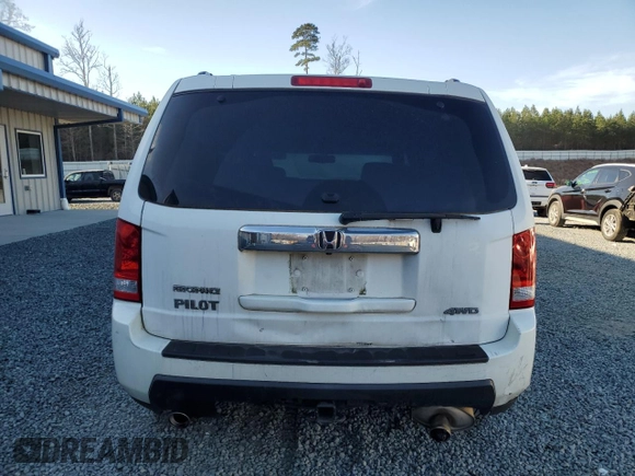 2011 Honda Pilot EX-L with VIN 5FNYF4H55BB104769, listed as a Copart auction lot 49312385 with 157,458 mi miles and Salvage Title. Bid and sale history available at DreamBid. Image 6.