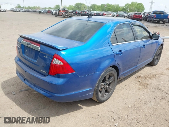2011 Ford Fusion SEL with VIN 3FAHP0JG2BR133152, listed as a IAAI auction lot 42224008 with 226,727 mi miles. Bid and sale history available at carsss.com. Image 4.