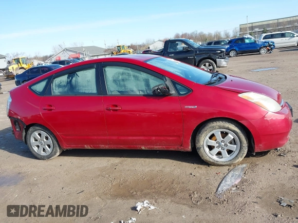 2007 Toyota Prius with VIN JTDKB20U077691601, listed as a IAAI auction lot 41969478 with Not Provided miles and . Bid and sale history available at DreamBid. Image 14.