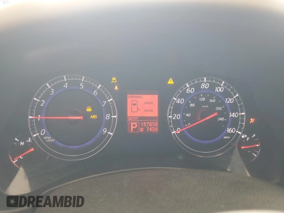 2009 Infiniti EX Journey z VIN JNKAJ09E19M900653, wystawiony jako Copart lot #69107414 z przebiegiem 157 058 mil mil oraz Czysty tytuł • Clean title. Historia ofert i sprzedaży dostępna na DreamBid. Obrazek 9.