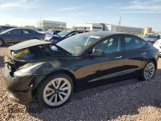 2023 Tesla Model 3 with VIN 5YJ3E1EA4PF459775, listed as a Copart auction lot 47998075 with 37,232 mi miles and Salvage Title. Bid and sale history available at DreamBid. Image 1.