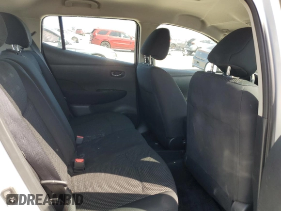 2017 Nissan LEAF S with VIN 1N4BZ0CP7HC307639, listed as a Copart auction lot 54362825 with 57,735 mi miles and Salvage Title. Bid and sale history available at carsss.com. Image 10.