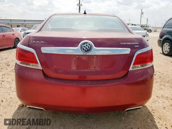 2011 Buick LaCrosse CXS with VIN 1G4GE5ED5BF149976, listed as a Copart auction lot 58125525 with 202,842 mi miles and Clean title. Bid and sale history available at DreamBid. Image 6.