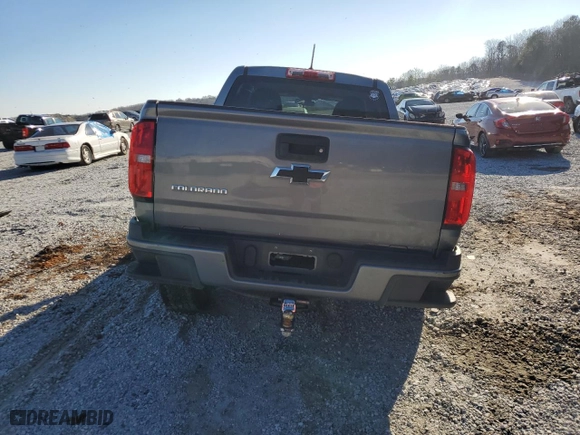 2019 Chevrolet Colorado 2WD Work Truck with VIN 1GCGSBEAXK1206994, listed as a Copart auction lot 86184704 with 120,331 mi miles and Salvage Title. Bid and sale history available at carsss.com. Image 6.