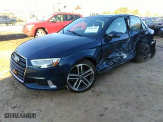 2017 Audi A3 Sedan Premium with VIN WAUAUGFF6H1037800, listed as a IAAI auction lot 41151469 with 53,752 mi miles. Bid and sale history available at carsss.com. Image 17.