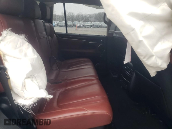 2017 Lexus LX 570 z VIN JTJHY7AX3H4235073, wystawiony jako Copart lot #39376813 z przebiegiem Nie podano mil oraz . Historia ofert i sprzedaży dostępna na DreamBid. Obrazek 12.