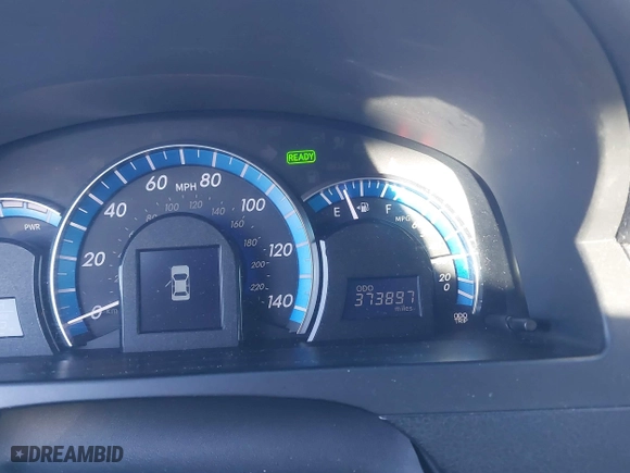 2012 Toyota Camry Hybrid XLE with VIN 4T1BD1FK3CU030064, listed as a IAAI auction lot 41872634 with 373,897 mi miles. Bid and sale history available at carsss.com. Image 7.