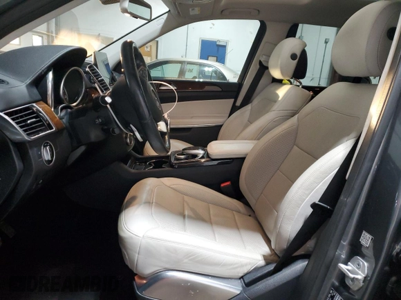 2017 Mercedes-Benz GLS 550 with VIN 4JGDF7DE6HA840543, listed as a Copart auction lot 38720824 with 53,722 mi miles and . Bid and sale history available at DreamBid. Image 7.