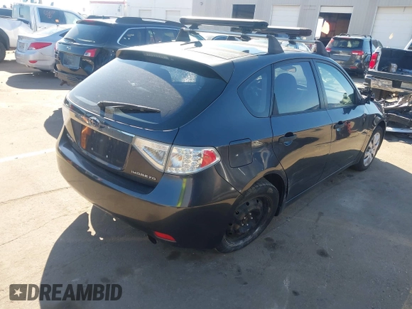 2008 Subaru Impreza Wagon (Natl) i with VIN JF1GH61618H804937, listed as a IAAI auction lot 41688838 with 183,829 mi miles. Bid and sale history available at carsss.com. Image 4.