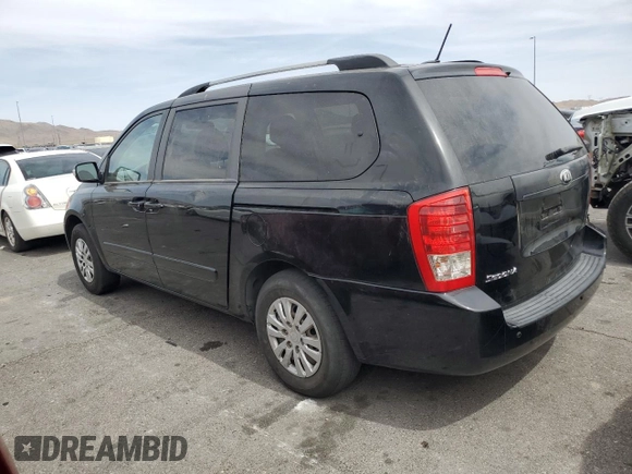 2014 Kia Sedona LX with VIN KNDMG4C75E6541210, listed as a Copart auction lot 51814055 with 133,572 mi miles and Clean Title. Bid and sale history available at carsss.com. Image 2.