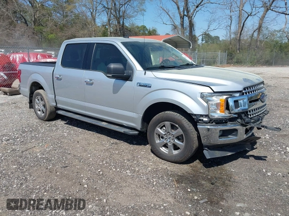 2019 Ford F-150 XL with VIN 1FTEW1C48KFC75687, listed as a IAAI auction lot 41908255 with 79,932 mi miles and . Bid and sale history available at DreamBid. Image 1.