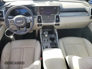 2022 Kia Sorento SX Prestige with VIN 5XYRK4LFXNG104098, listed as a Copart auction lot 47612715 with 26,017 mi miles and Salvage title. Bid and sale history available at DreamBid. Image 8.