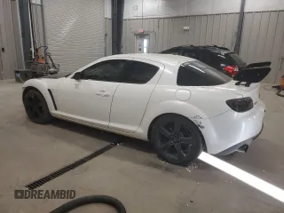 2005 Mazda RX-8 with VIN JM1FE173X50156815, listed as a Copart auction lot 74341824 with 75,302 mi miles and Clean Title. Bid and sale history available at carsss.com. Image 2.