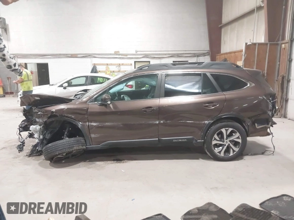 2021 Subaru Outback Limited with VIN 4S4BTAMC8M3128500, listed as a IAAI auction lot 42361689 with 29,599 mi miles and . Bid and sale history available at DreamBid. Image 15.