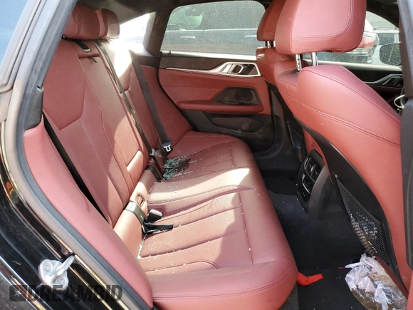 2024 BMW 4 Series 430i xDrive with VIN WBA73AV01RFP69182, listed as a Copart auction lot 48381225 with 42,193 mi miles and Salvage title. Bid and sale history available at DreamBid. Image 10.