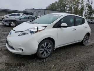 2015 Nissan LEAF SV with VIN 1N4AZ0CP2FC332182, listed as a Copart auction lot 69824793 with 62,262 mi miles. Bid and sale history available at carsss.com. Image 1.