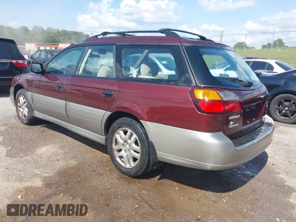 2000 Subaru Legacy Outback with VIN 4S3BH6657Y7648185, listed as a IAAI auction lot 42616712 with 168,977 mi miles and . Bid and sale history available at DreamBid. Image 3.