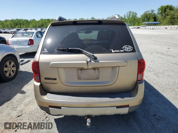 2006 Pontiac Torrent z VIN 2CKDL63F766123654, wystawiony jako Copart lot #52411485 z przebiegiem 164 062 mil mil oraz Szkoda całkowita • Salvage title. Historia ofert i sprzedaży dostępna na DreamBid. Obrazek 6.