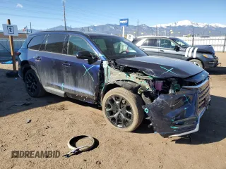 2024 Lexus TX 500h F Sport Premium with VIN 5TDABAB66RS006532, listed as a Copart auction lot 48316765 with 3,337 mi miles and Salvage title. Bid and sale history available at DreamBid. Image 4.