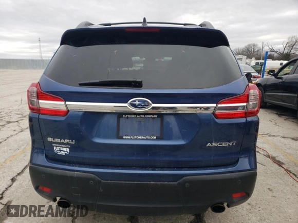 2022 Subaru Ascent Premium with VIN 4S4WMACD1N3407474, listed as a Copart auction lot 43027545 with 81,324 mi miles and Salvage title. Bid and sale history available at DreamBid. Image 6.