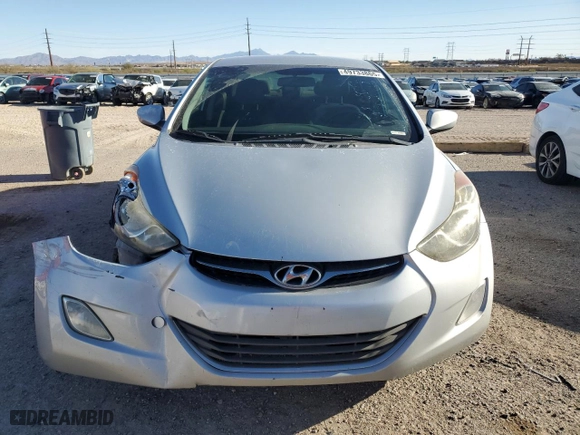 2012 Hyundai Elantra GLS PZEV with VIN 5NPDH4AE6CH126592, listed as a Copart auction lot 49733865 with 125,450 mi miles and Salvage Title. Bid and sale history available at carsss.com. Image 5.