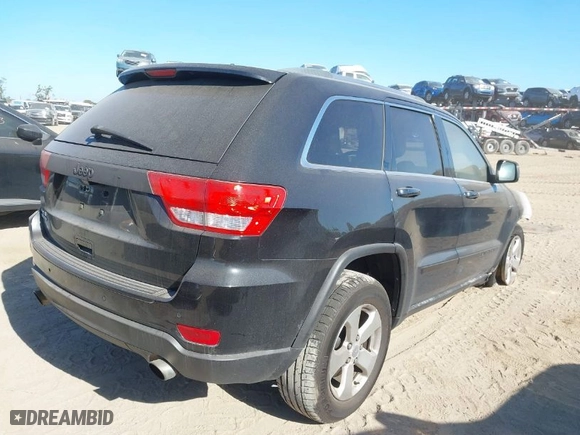 2013 Jeep Grand Cherokee Limited with VIN 1C4RJFBTXDC575676, listed as a IAAI auction lot 41174929 with 1 mi miles. Bid and sale history available at carsss.com. Image 4.