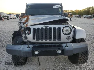2017 Jeep Wrangler Unlimited Sahara with VIN 1C4HJWEG8HL697341, listed as a Copart auction lot 81313424 with 118,693 mi miles and Salvage title. Bid and sale history available at DreamBid. Image 5.