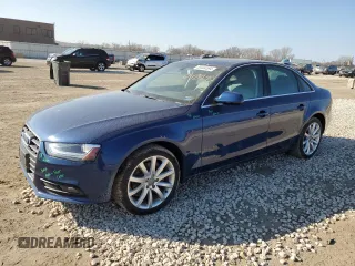 2013 Audi A4 Premium Plus with VIN WAUFFAFL2DN048945, listed as a Copart auction lot 40444594 with 58,654 mi miles and Salvage Title. Bid and sale history available at carsss.com. Image 1.