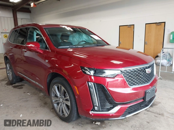 2020 Cadillac XT6 AWD Premium Luxury with VIN 1GYKPDRS0LZ215534, listed as a IAAI auction lot 42299906 with 23,004 mi miles and . Bid and sale history available at DreamBid. Image 1.