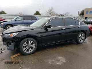 2014 Honda Accord Sedan LX with VIN 1HGCR2F37EA200036, listed as a Copart auction lot 47605025 with 114,417 mi miles and Salvage Title. Bid and sale history available at carsss.com. Image 1.