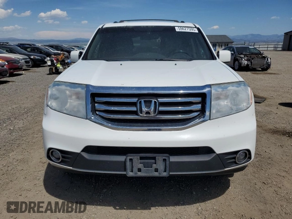 2012 Honda Pilot EX-L z VIN 5FNYF4H52CB084031, wystawiony jako Copart lot #59627595 z przebiegiem 171 818 mil mil oraz Czysty tytuł • Clean title. Historia ofert i sprzedaży dostępna na DreamBid. Obrazek 5.
