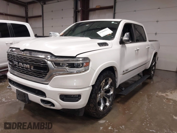 2020 Ram 1500 Limited with VIN 1C6SRFHT7LN319636, listed as a IAAI auction lot 41288661 with 107,029 mi miles. Bid and sale history available at carsss.com. Image 17.