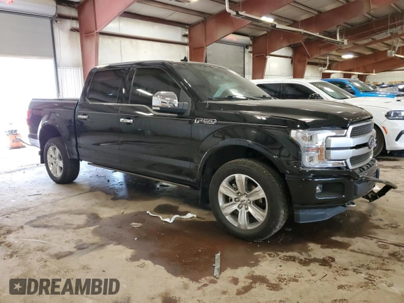 2019 Ford F-150 XL with VIN 1FTEW1E57KFD32287, listed as a Copart auction lot 58795095 with Not provided miles and Clean title. Bid and sale history available at DreamBid. Image 4.