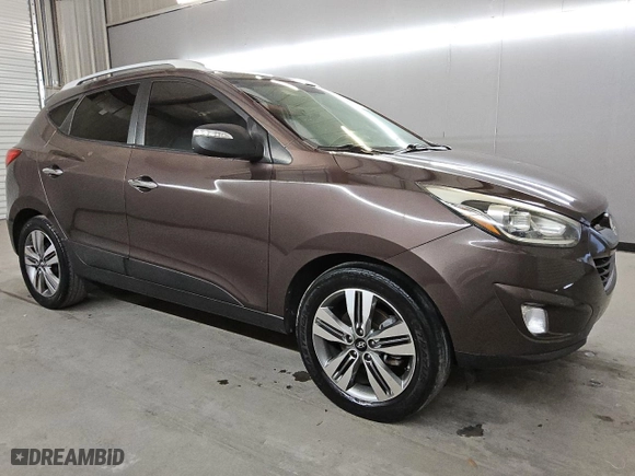 2014 Hyundai Tucson Limited with VIN KM8JU3AG9EU831451, listed as a Copart auction lot 47956985 with 85,069 mi miles and Clean Title. Bid and sale history available at carsss.com. Image 4.