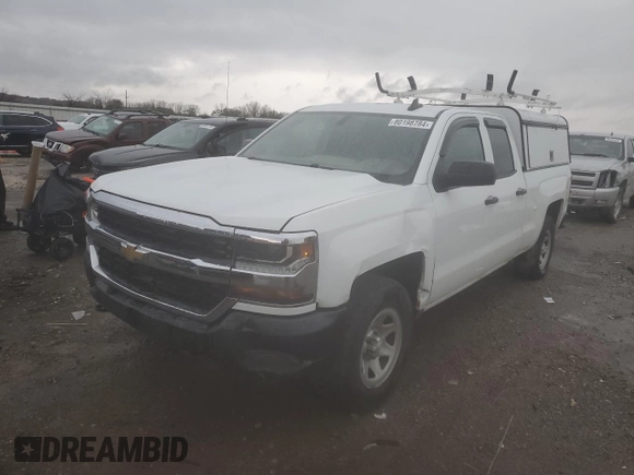 2016 Chevrolet Silverado 1500 LS with VIN 1GCVKNECXGZ385833, listed as a Copart auction lot 80198784 with 183,649 mi miles and Clean Title. Bid and sale history available at carsss.com. Image 1.
