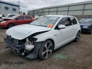 2015 Volkswagen Golf GTI S with VIN 3VWYT7AU9FM031416, listed as a Copart auction lot 60195284 with Not Provided miles and Salvage Title. Bid and sale history available at carsss.com. Image 1.