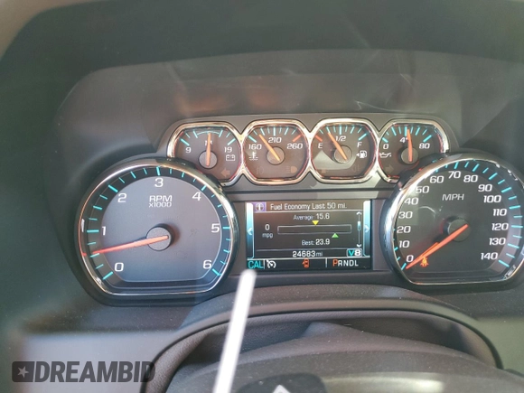 2019 Chevrolet Suburban Premier with VIN 1GNSKJKCXKR154480, listed as a Copart auction lot 77226834 with 24,683 mi miles and Non Repairable. Bid and sale history available at DreamBid. Image 9.