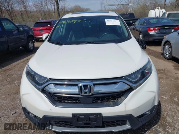 2017 Honda CR-V EX-L with VIN 5J6RW2H89HL049908, listed as a IAAI auction lot 41904797 with 89,365 mi miles and . Bid and sale history available at carsss.com. Image 12.