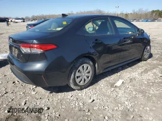 2021 Toyota Corolla L with VIN JTDDPMAEXMJ146209, listed as a Copart auction lot 43800635 with 77,571 mi miles and Salvage Title. Bid and sale history available at DreamBid. Image 3.