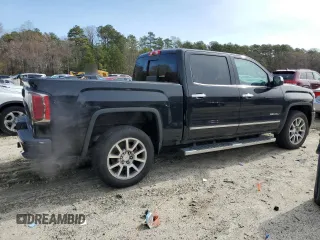 2017 GMC Sierra 1500 Denali with VIN 3GTU2PEC4HG512374, listed as a Copart auction lot 49444285 with 60,938 mi miles and Salvage Title. Bid and sale history available at DreamBid. Image 3.
