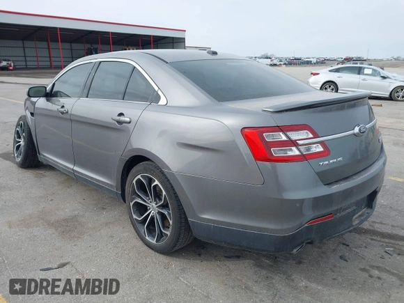 2014 Ford Taurus SHO with VIN 1FAHP2KT7EG127513, listed as a IAAI auction lot 41845257 with 1 mi miles. Bid and sale history available at carsss.com. Image 3.