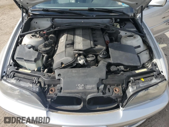 2004 BMW 3 Series 330Ci with VIN WBABW53434PJ95105, listed as a Copart auction lot 60724975 with 75,735 mi miles and Salvage title. Bid and sale history available at DreamBid. Image 11.