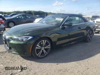 2023 BMW 4 Series 430i xDrive with VIN WBA43AT02PCM93518, listed as a Copart auction lot 73193044 with 15,520 mi miles and Salvage Title. Bid and sale history available at DreamBid. Image 1.