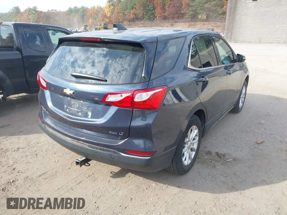 2018 Chevrolet Equinox LT with VIN 3GNAXSEV3JL393567, listed as a IAAI auction lot 40687133 with 60,658 mi miles. Bid and sale history available at carsss.com. Image 4.